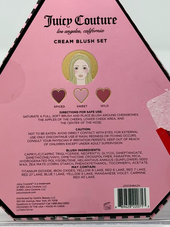 Juicy Couture Cream Blush Set - NIB - Picture 2 of 4